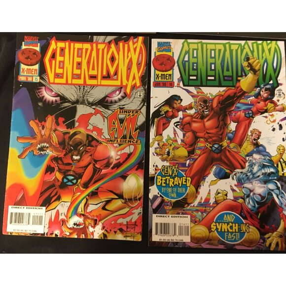 Generation X Comic Book Lot of 16 Vintage 1995-1996 - Picture 9 of 10